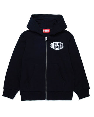 Diesel Felpa con zip e cappuccio J01850-KYAXZ