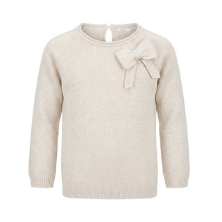 Coccodè Maglia In Misto Lana Con Fiocco C64635/1J Per Bambina