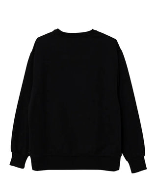 Elisabetta Franchi Felpa girocollo con logo EFFE149.0