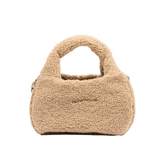 MM6 Maison Margiela Borsa In Tessuto Teddy Beige M61143-MM09I-M6714 Per Bambina