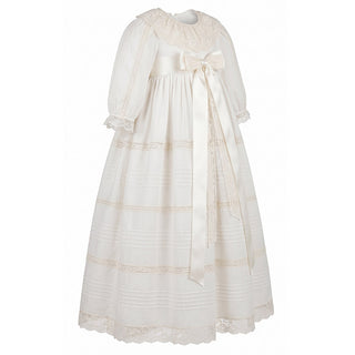 Ponto Por Ponto Veste Battesimale con pizzo valancienne 1/6573