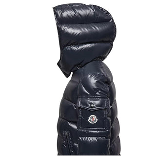 Moncler Piumino Maya Blu Navy L29541A12520-742 Per Bambino