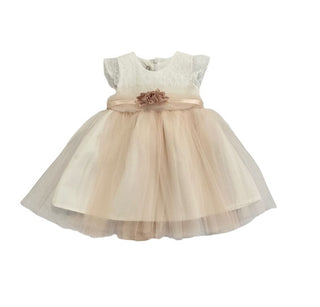 SeeRose Zeremonienkleid mit Blumengürtel Ginevra