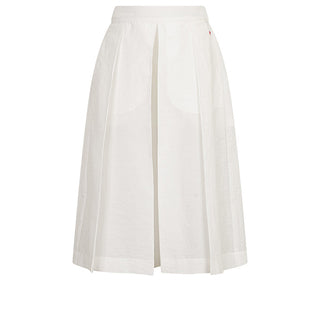 Simonetta Pantaloni culotte bianchi con ricamo SW6A22-P0517
