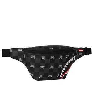 SPRAYGROUND Marsupio GRAY PEEKING CHARACTER CHECK SAVVY 910B8912NSZ