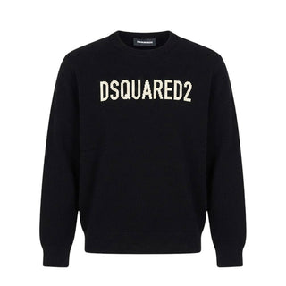 Dsquared2 Maglia Girocollo In Misto Lana Per Bambini DQ1724-D003F