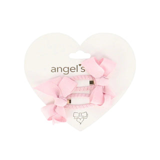 Angel's Face Fermacapelli A Scatto TWO PACK BOW CLIPS Con Fiocco
