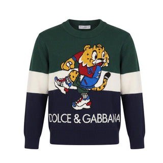 Dolce &amp; Gabbana Pullover mit Rundhalsausschnitt L4KWE2-JCVF4