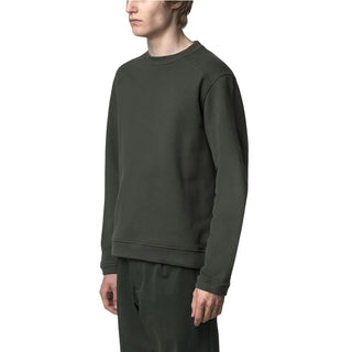 k-Way Felpa Perruel Verde In Cotone K4147PW-WMR Per Uomo