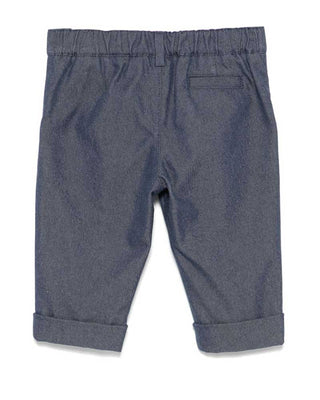 Fendi Pantaloni in denim con dettagli logo FF BMF242-AS61