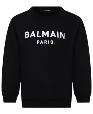 Balmain Rundhals-Sweatshirt BT4Q80