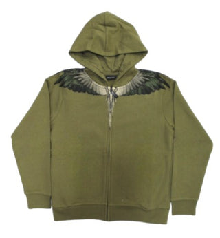 Marcelo Burlon Kapuzenpullover mit Reißverschluss MB22060020