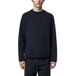 k-Way Felpa Perruel Blu In Cotone K4147PW-K89 Per Uomo
