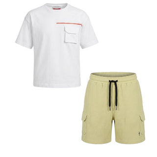 Cesare Paciotti Completo Con T-shirt E Bermuda Per Bambino COMP6109BJ-V2