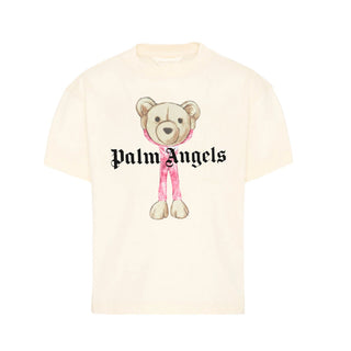 Palm Angels T-Shirt Con Teddy PGAA001S26JER002/002 Da Bambina