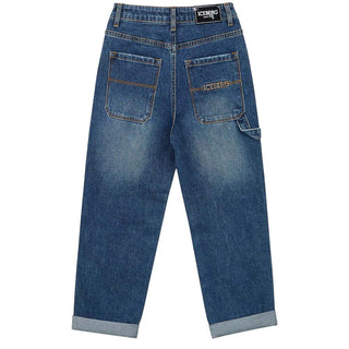 Iceberg Jeans in denim blu scuro con logo PTICE6301BJ