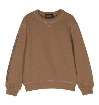 Dsquared2 Felpa girocollo con logo DQ1758-D003G