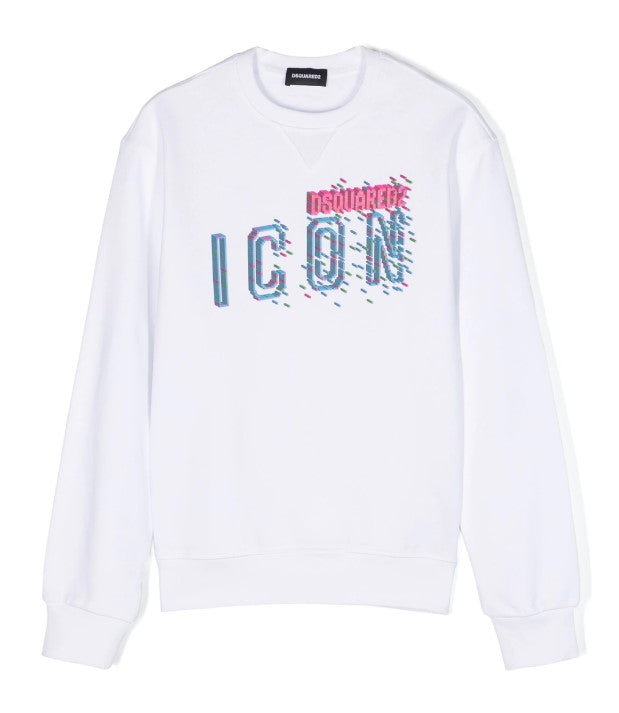 Dsquared2 Crewneck Sweatshirt with Printed Logo DQ2031-D009B