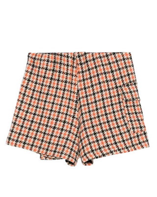 Lù:Lù Shorts in fantasia pied de poule da bambina LL3301