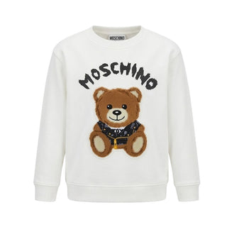 Moschino Felpa Girocollo Con Teddy HUF064 Per Bambini