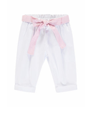 J.o Milano Pantaloni in piquet di cotone 574E2