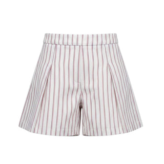 Lalalù Shorts A Righe In Popeline Per Bambina PTL170RB
