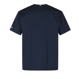 Mc2 Saint Barth T-shirt Blanche Con Tasca In Tessuto BLA0001/04262L