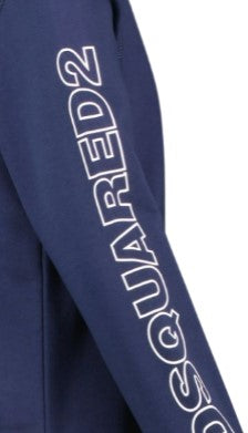 Dsquared2 Felpa girocollo con logo DQ1758-D003G