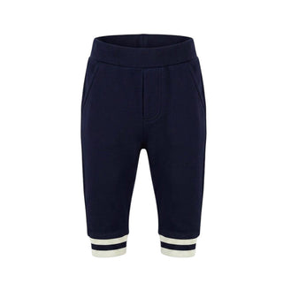 Moncler Tuta Blu In Cotone Per Neonato I29518M00022