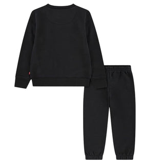 Levis Tuta Nera In Cotone 9EP012-G52 Per Bambini