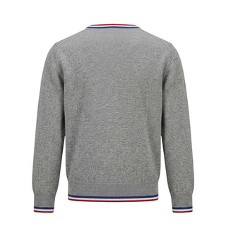 Moncler Maglia Grigia In Lana E29540007205 Per Bambino