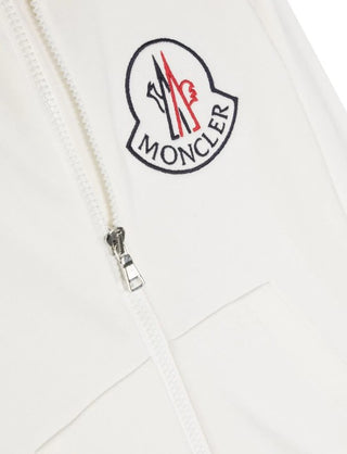 Moncler Felpa con zip e cappuccio I29548G00017