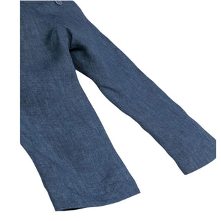 Il Gufo Pantaloni blu in lino da neonato P23PL083L1012