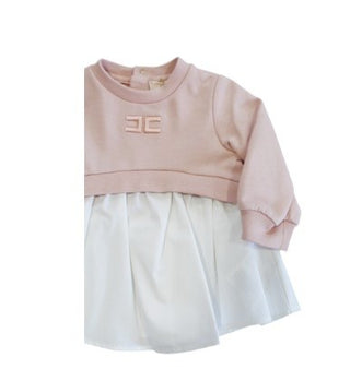 Elisabetta Franchi Vestina CON LOGO RICAMATO enab053.0 A pressione