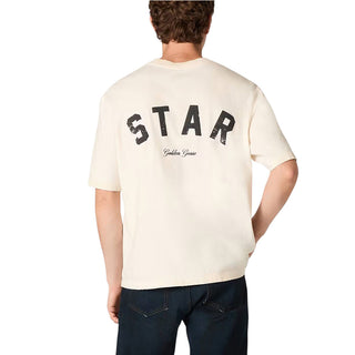 Golden Goose T-shirt Avorio Con Logo GUP01873.P002418.11616