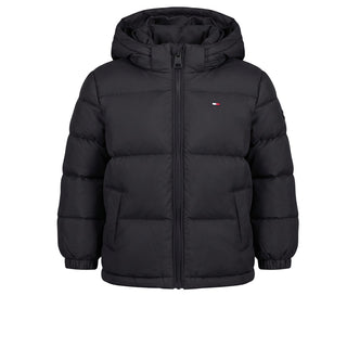Tommy Hilfiger Piumino Trapuntato Nero KB0KB10091-BDS Per Neonato