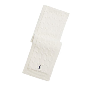 Polo Ralph Lauren Sciarpa A Trecce Avorio 323953206005 Per Bambini