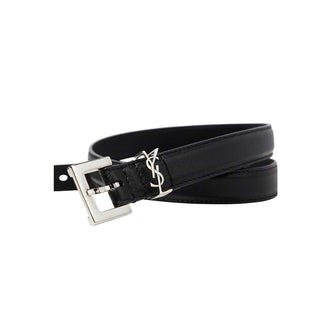 Yves Saint Laurent Cintura Cassandre 612616DTI0E1000 In Pelle