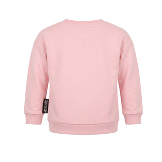 Moschino Felpa Girocollo In Cotone Con Teddy MTF03Q Per Neonati