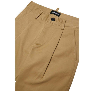 Dsquared2 Pantaloni Chino Beige DQ3428-D0AIG-DQ776 Per Bambino