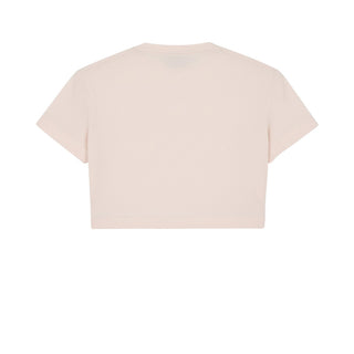 N21 T-shirt cropped con logo stampato N21558-N0153