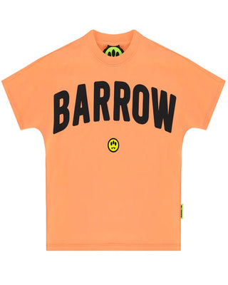 Barrow T-shirt Con Stampa S5BKJUTH063 Girocollo