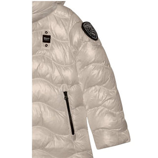 Blauer Giubbino Trapuntato 25WBLGC02394 A Onde Larose Da Bambina