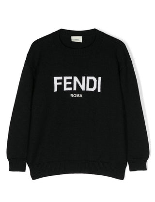 Fendi Maglia girocollo con logo JUG147-AOCH