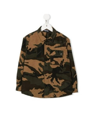 Dondup Camicia camouflage DMCA72-VE128