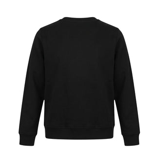 Givenchy Felpa Girocollo Nera Con Logo Per Bambini H25072