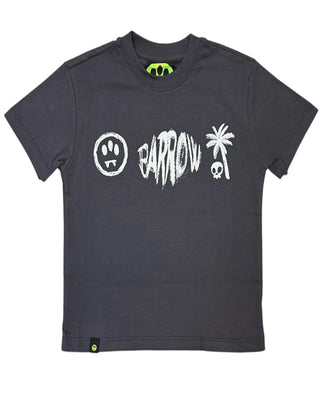 Barrow T-shirt a maniche corte con stampa S5BKJUTH058