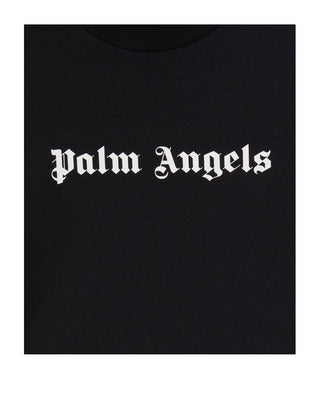 Palm Angels T-shirt cropped con logo PWAA020C99JER0161001