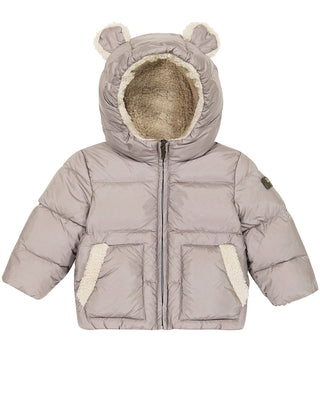 Il Gufo Giubbino trapuntato con dettagli in eco shearling A23GM383N0068