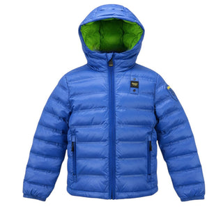 Blauer Giubbino 100 Grammi Trapuntato Con Cappuccio 24SBLKC02365